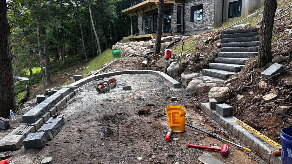 Vista Hermosa landscaping project