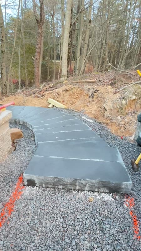 Vista Hermosa landscaping project