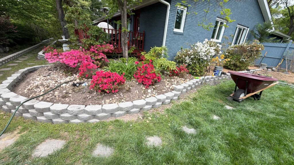 Vista Hermosa landscaping project
