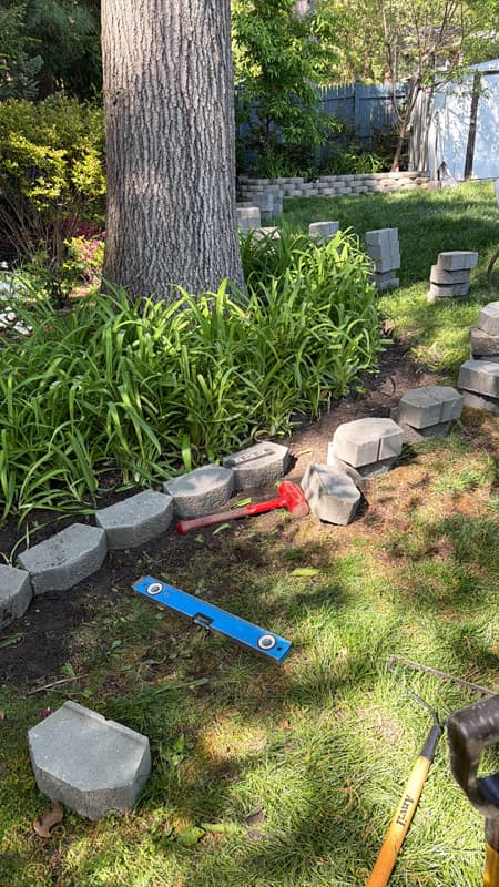 Vista Hermosa landscaping project