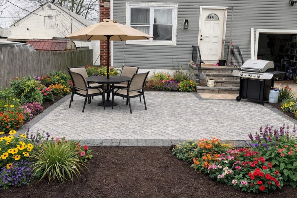 Vista Hermosa landscaping project
