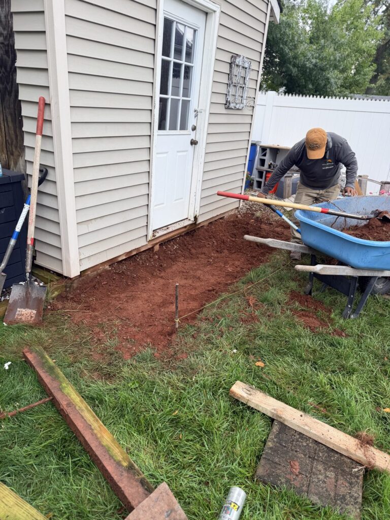 Vista Hermosa landscaping project