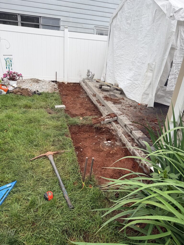 Vista Hermosa landscaping project