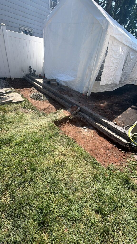 Vista Hermosa landscaping project